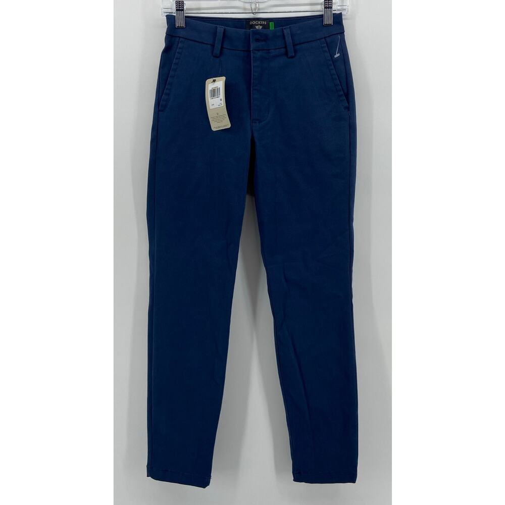 NWT Ladies Dockers Blue Water<Less Pants